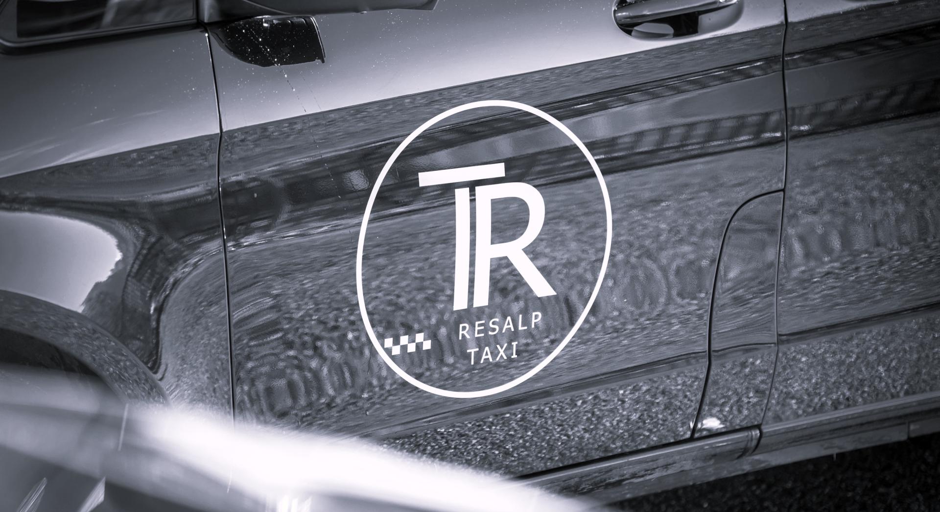 zoom sur le logo Resalp Taxis
