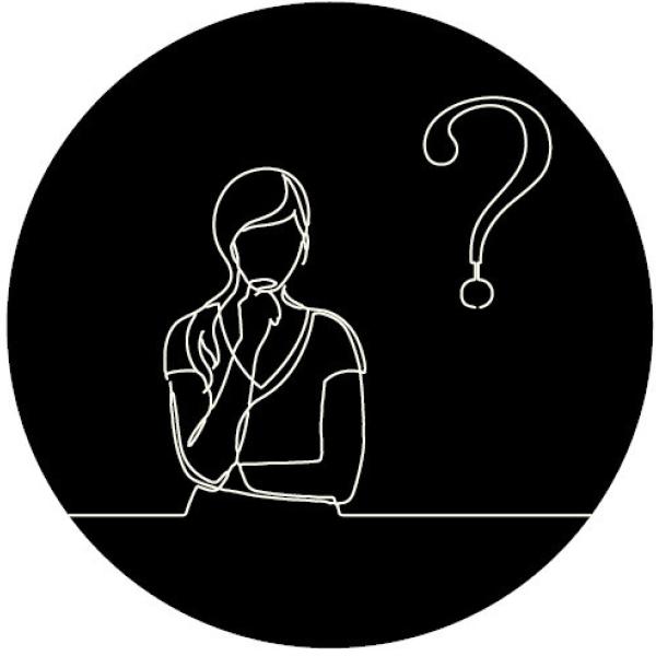 icone femme questionnement